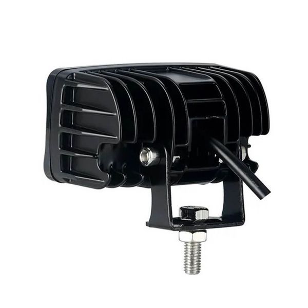 Світлодіодна Лед фара 20 Вт з СТГ + ДХО прямокутна AutoSide AS-20W-SP-3C (AG27846) 21504_27846 фото
