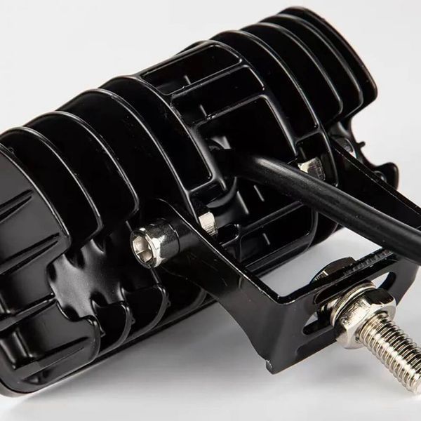 Світлодіодна Лед фара 20 Вт з СТГ + ДХО прямокутна AutoSide AS-20W-SP-3C (AG27846) 21504_27846 фото