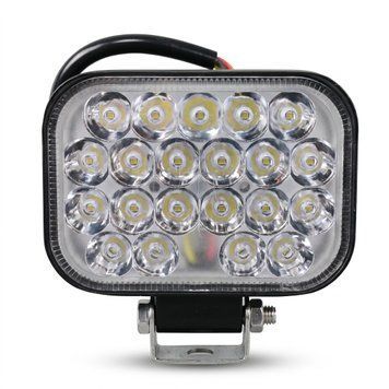 LED фара прямоугольная 48W 21 LED 9-80V ближний + дальний свет IP67 15916_19945 фото