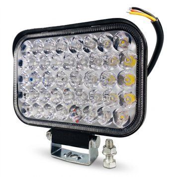 LED фара прямоугольная 126W ближний + дальний свет 9-80V IP67 (151х100х40 мм) 15933_19962 фото