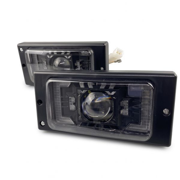 LED фара протитуманна 30W/35 Вт ближній-дальній з ДХВ ВАЗ 2110-2115, 10-80В (170*84*75 мм.) 261920 фото