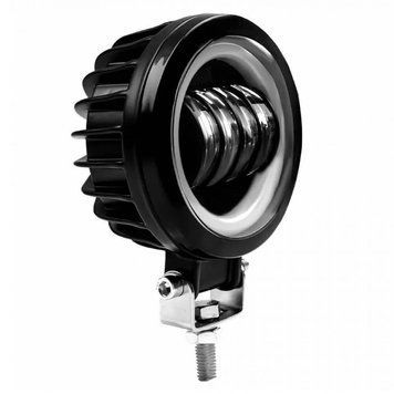 Світлодіодна Лед фара 40 Вт з СТГ і ДХО AutoSide AS-40W-CIR (AG27857) 21511_27857 фото