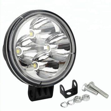 Світлодіодна LED фара AutoSide AS-12/CIR/S 12 Вт (дальній) (AG18631) 15307_18631 фото