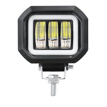 Світлодіодна LED фара AutoSide AS-30W-SP-3C 30 Вт (СТГ + ДХО) (AG19058) 15316_19058 фото