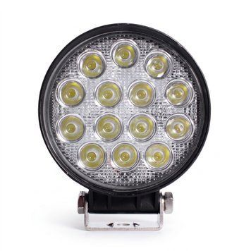 LED фара круглая 42W 10-30V 6000K 3000Lm IP67 (118х118х55 мм) 15198_18319 фото