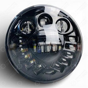 Універсальна LED фара 65W 7 дюймів (ВАЗ, ГАЗ, ЗІЛ, КамАЗ) &ndash; Ближнє/Дальнє + ДХВ (AG19957) 15928_19957 фото