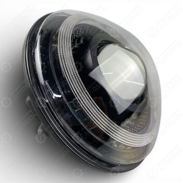 Універсальна LED фара 7 дюймів Ближнє 50W, Дальнє 60W (Анімація + Поворот) (AG19958) 15929_19958 фото
