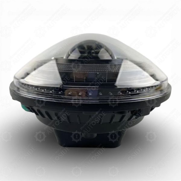 Універсальна LED фара 7 дюймів Ближнє 50W, Дальнє 60W (Анімація + Поворот) (AG19958) 15929_19958 фото