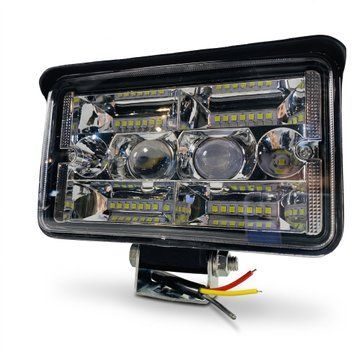 Лед фара прямокутна 93 Вт. 9-80V ближнє/дальнє світло 2 лінзи 32 LED (150х90х54 мм) 21451_27691 фото