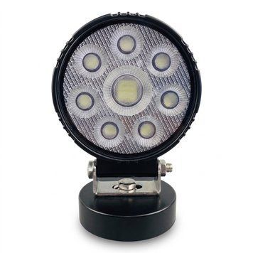 Світлодіодна лед фара кругла 27W (32 LED) 12-80V IP67 комбіноване світло 15169_18278 фото