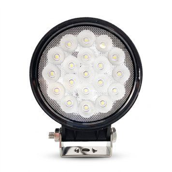 Світлодіодна лед фара кругла 57 Вт (19 LED) 9-30 В IP67 110*110*40 мм 15197_18318 фото