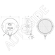 Робоча Фара ФПГ-119 МТЗ, ЮМЗ, Т-40, Т-25, Т-16 (пластик) (AG22436) 17927_22436 фото 2