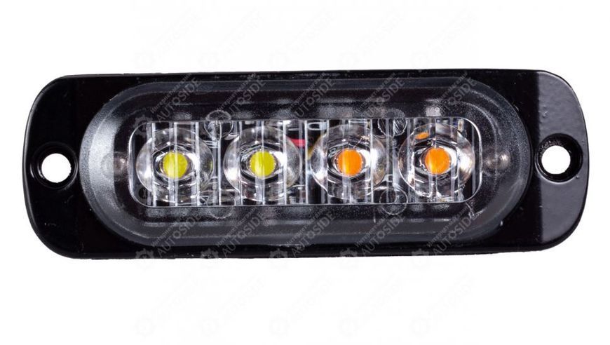 Світлодіодний LED стробоскоп Autoside AS-4LED-FlashLight 12-30V (AG26966) 20993_26966 фото