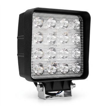 LED фара квадратная 48W широкий луч 10-30V 6000K (50 мм) 14644_17413 фото