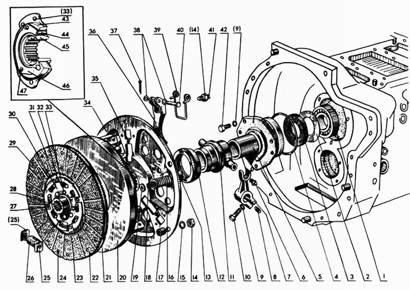 Диск зчеплення МТЗ-80/82 на пружинах посилений (70-1601130-А3) - копія (AG22389) 21578_28003 фото