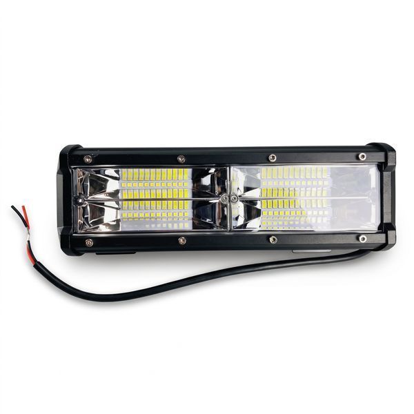 Лед фара прямоугольная 144W дальний свет spot 10-30V IP67 (240х80х66 мм) 21501_27802 фото