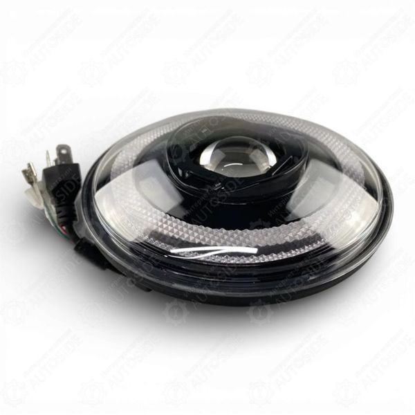 Круглі лед фари 5.75" пара (30W/40W) з ДХВ, поворотом та червоний габарит - копия (AG28503) 21788_28504 фото
