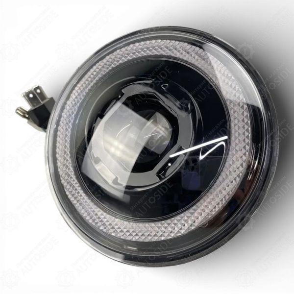 Круглі лед фари 5.75" пара (30W/40W) з ДХВ, поворотом та червоний габарит - копия (AG28503) 21788_28504 фото