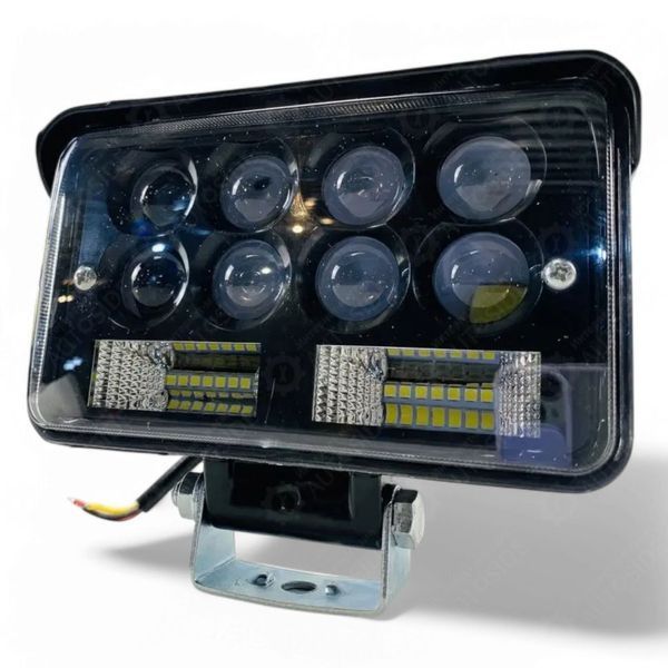Лед світлодіодна фара 66Вт 9-80V (дальній+ближній) IP67, 155х110х55мм (AG27954) 21554_27954 фото