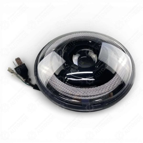 Круглі лед фари 5.75" пара (30W/40W) з ДХВ, поворотом та червоний габарит - копия (AG28503) 21788_28504 фото