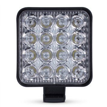 Светодиодная лед фара квадратная мини 48 Вт (16 LED) 10-30 В IP67 85*85*15 мм 15906_19935 фото