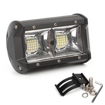 LED фара прямоугольная 96W flood 60&deg; 12-24V IP67 (135х80х65 мм) 15529_19536 фото