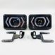Прямокутна LED фара 4x6" (Ближнє/Дальнє, DRL, Поворот, &laquo;Червоне око&raquo;) 261619 фото 2